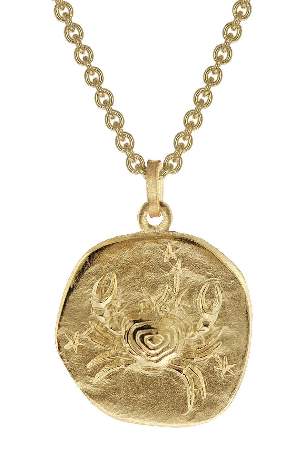 TRENDOR Schmuck Krebs Sternzeichen 20 Herren-Halskette Gold 3907 17590₽