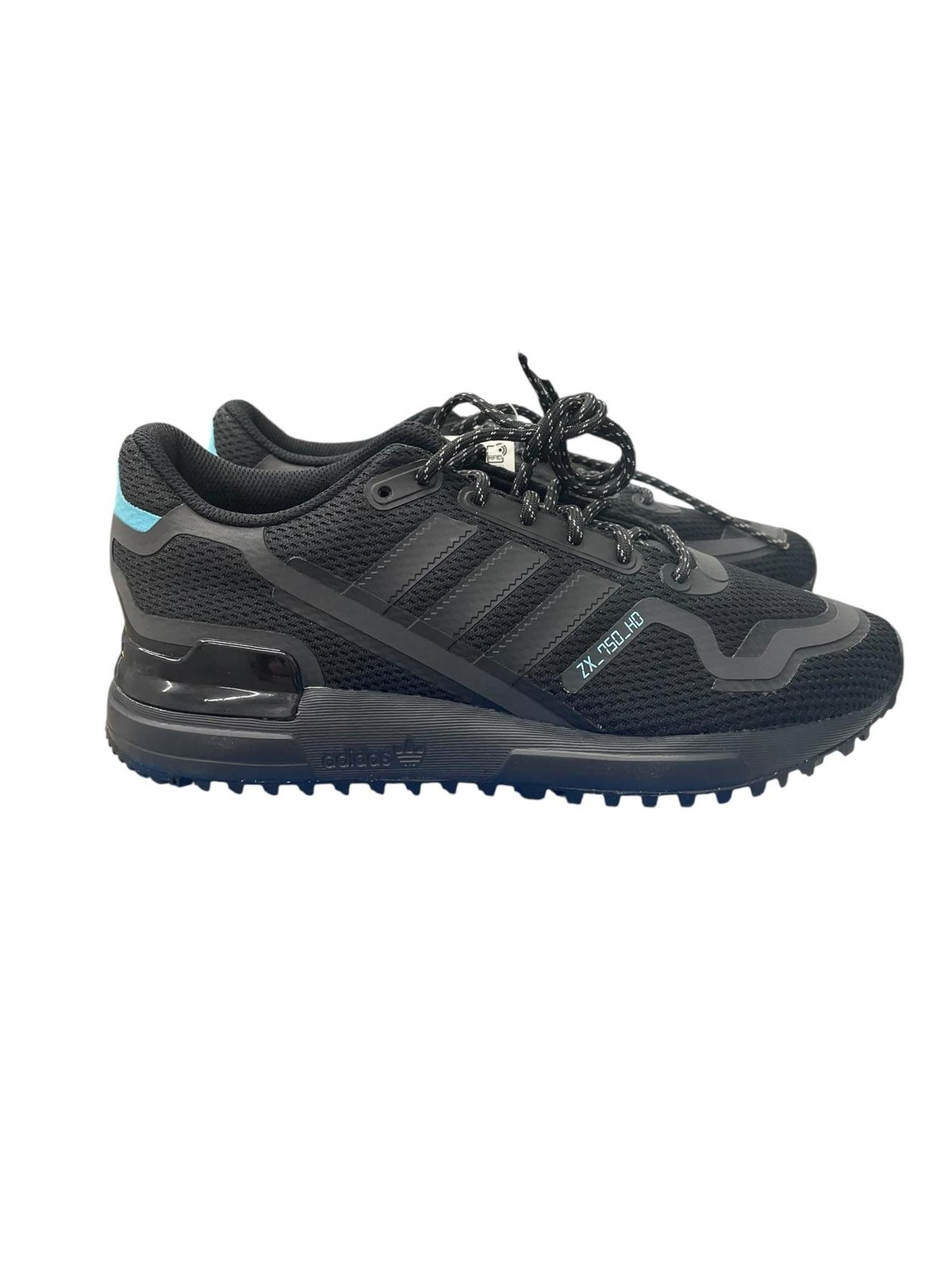 Adidas Mens Zx 750 HD Sneakers FV8488 Black Size 6 8290₽