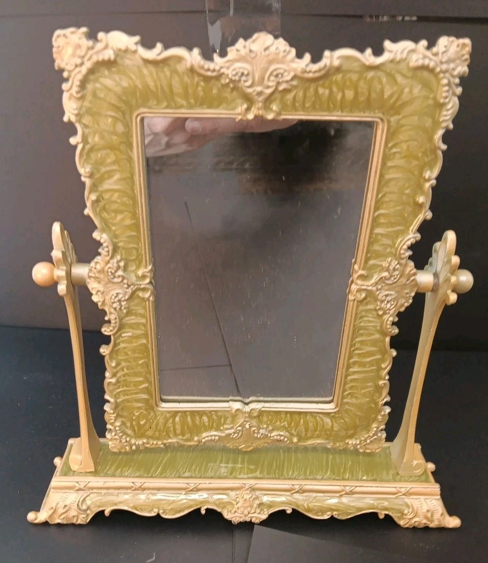 Miroir De Table Maurice Lacroix - Dimensions 34,5 X 21 X 7 Cm, Occasion En Bon état (usé En Boutique)