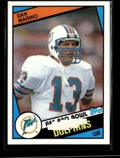 1984 TOPPS #123 DAN MARINO RC DOLPHINS