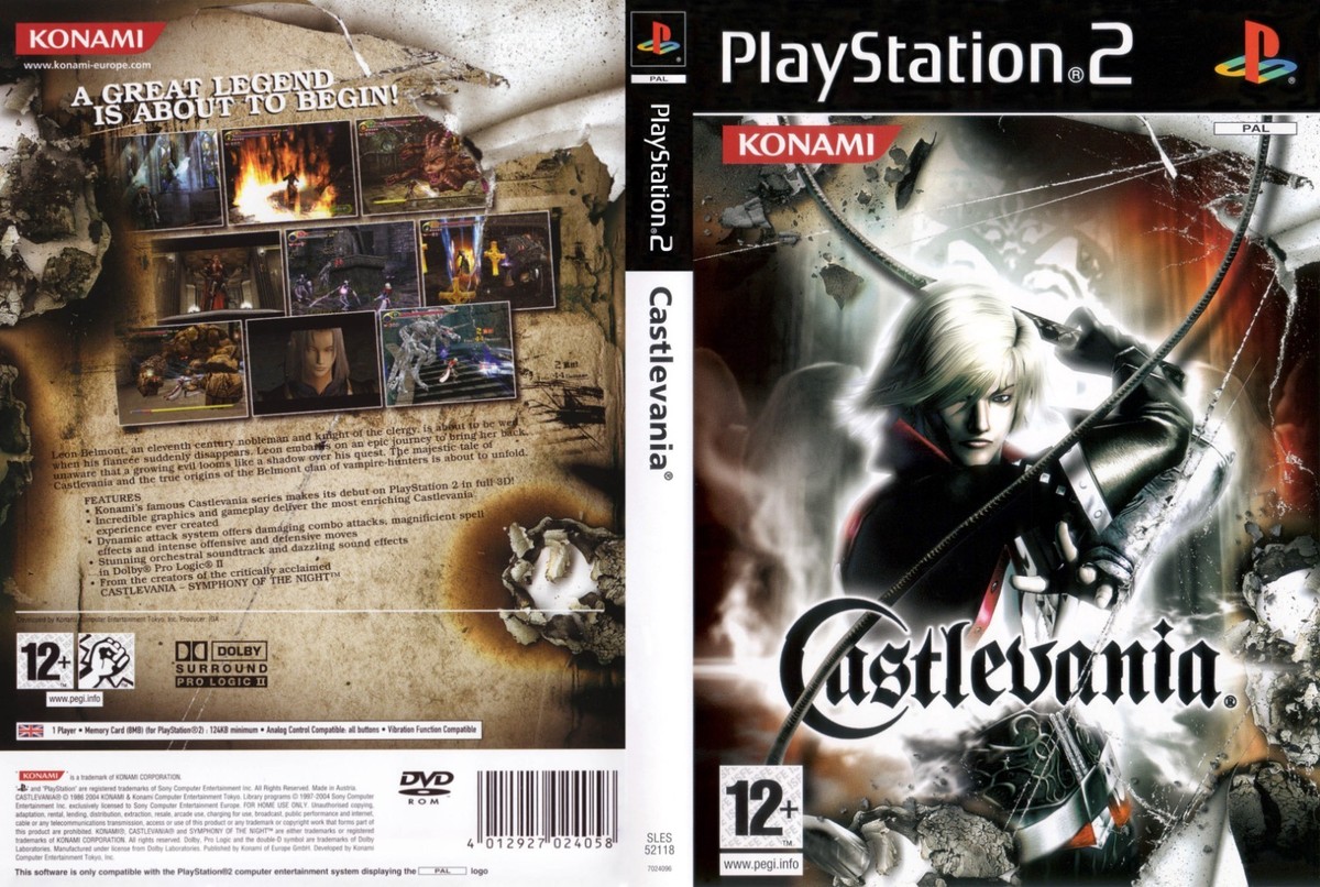 Jeu PS2 Castlevania - Version PAL Française Complète - Excellent état - Vendu Par Game Essence