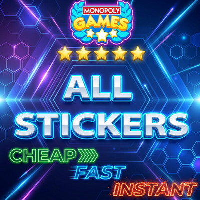MONO Partners Go Stickers Gold 1-6  11 set MOGO Fast 24/7