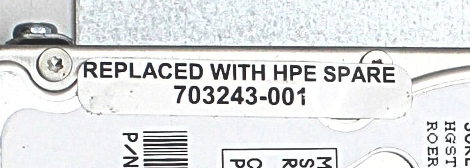HP 703243-001 450GB 10K RPM DC4 SPS-DRIVE SAS - Image 2 of 4