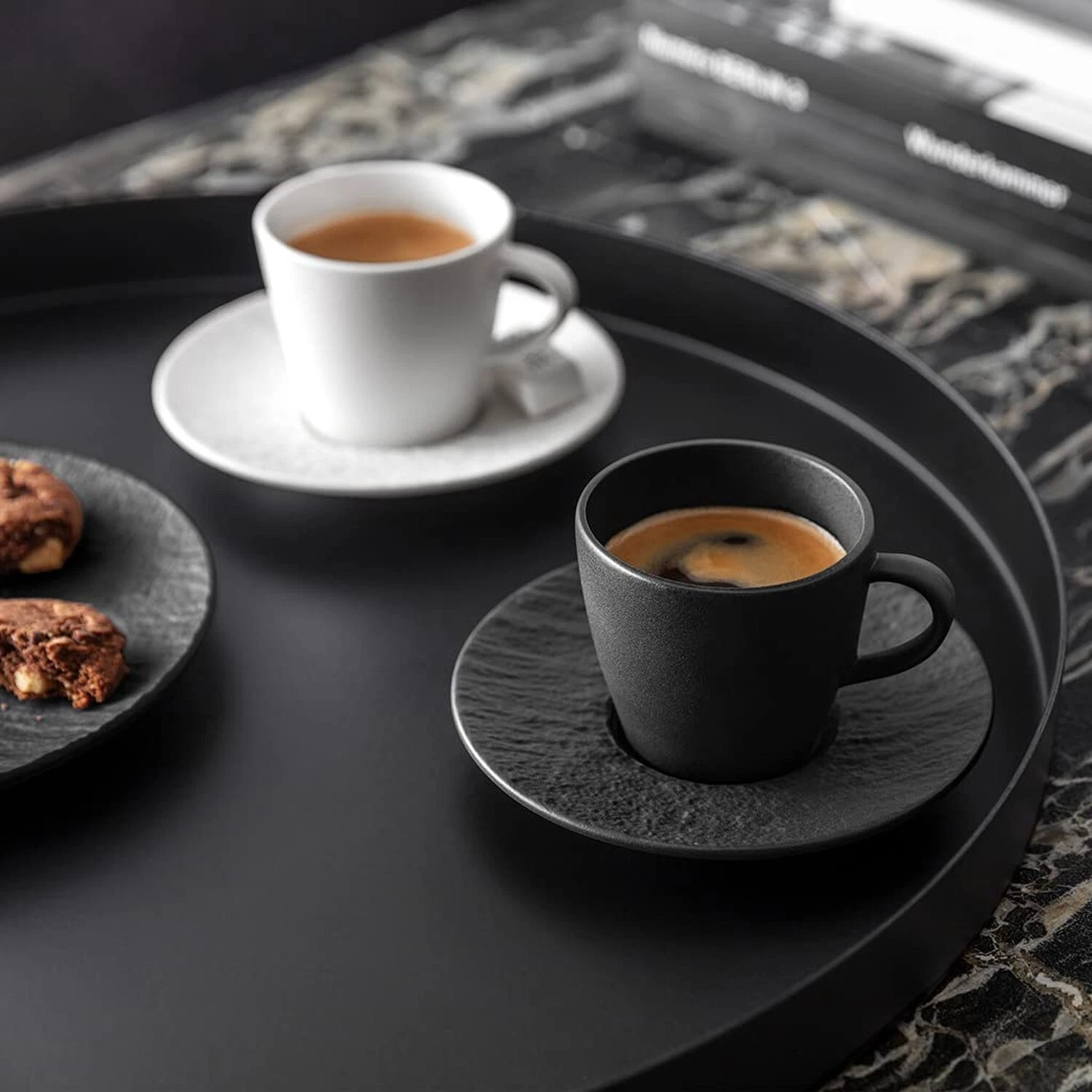 Villeroy & Boch Manufacture Rock Espresso Saucer - Thumbnail 2