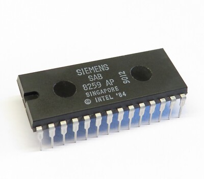 2 Stück SAB8259AP Programmable Interrupt Controller, Siemens
