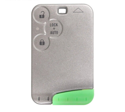 3 Buttons Remote Key Case Smart Card Keycard for Renault Laguna Espace