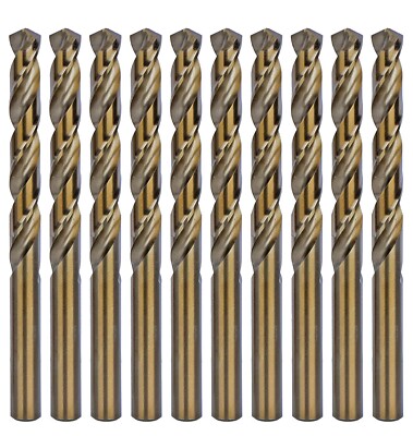 Cobalt Drill Bits 1/16''-1/2'' M35 HSS Co Jobber Twist Drill Bit Drill Steel Metal
