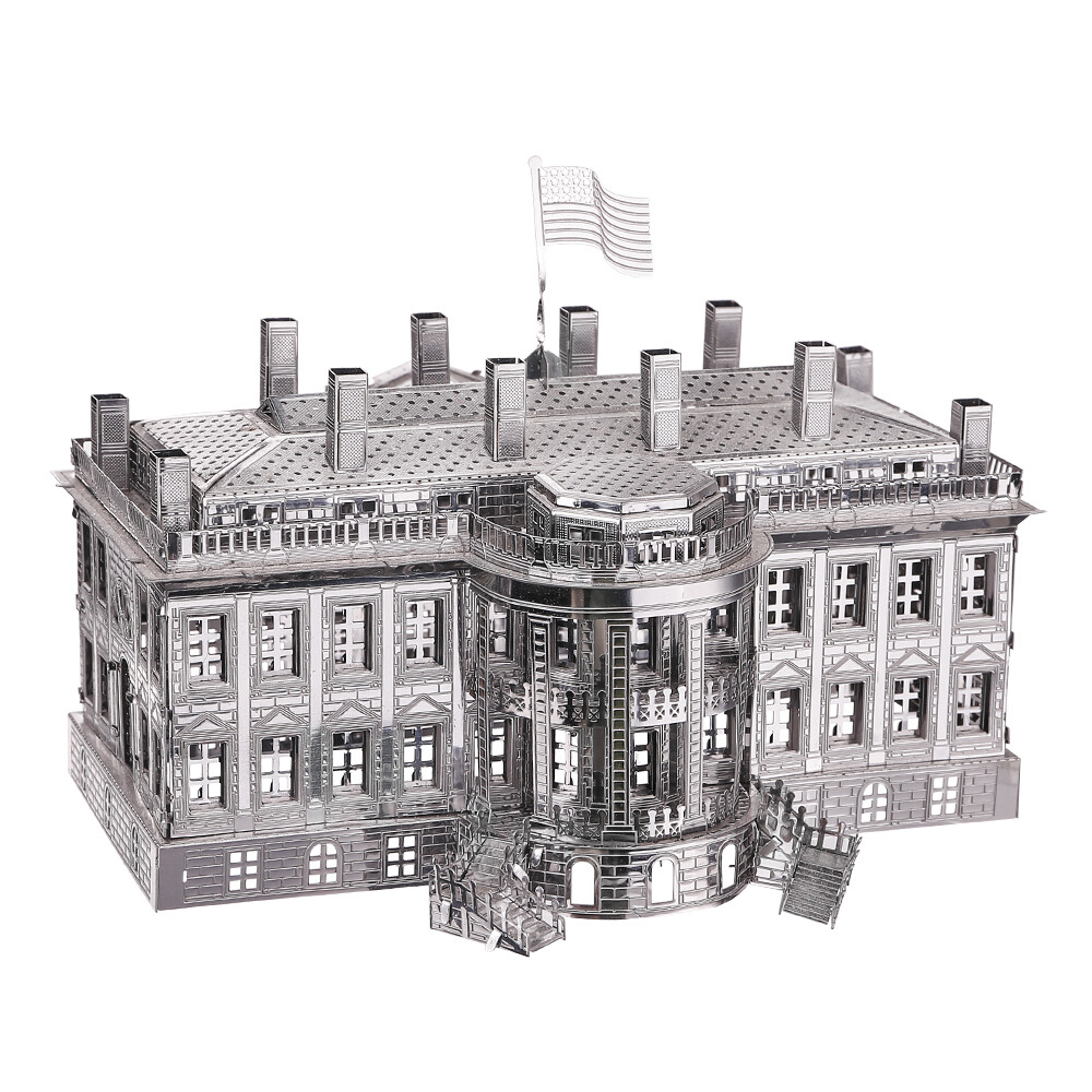 Piececool The White House Metal Building - Architectural Model for Adult Gifts