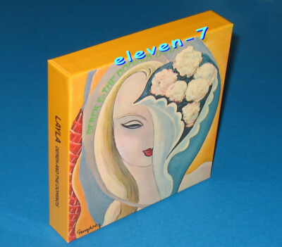 ERIC CLAPTON Layla Promo Box for JAPAN mini lp CD Derek and The Dominos (no CDs)