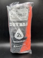Dry Bag 2L Orange Unigear Waterproof Outdoor Floating with Phone Case - NEW!
