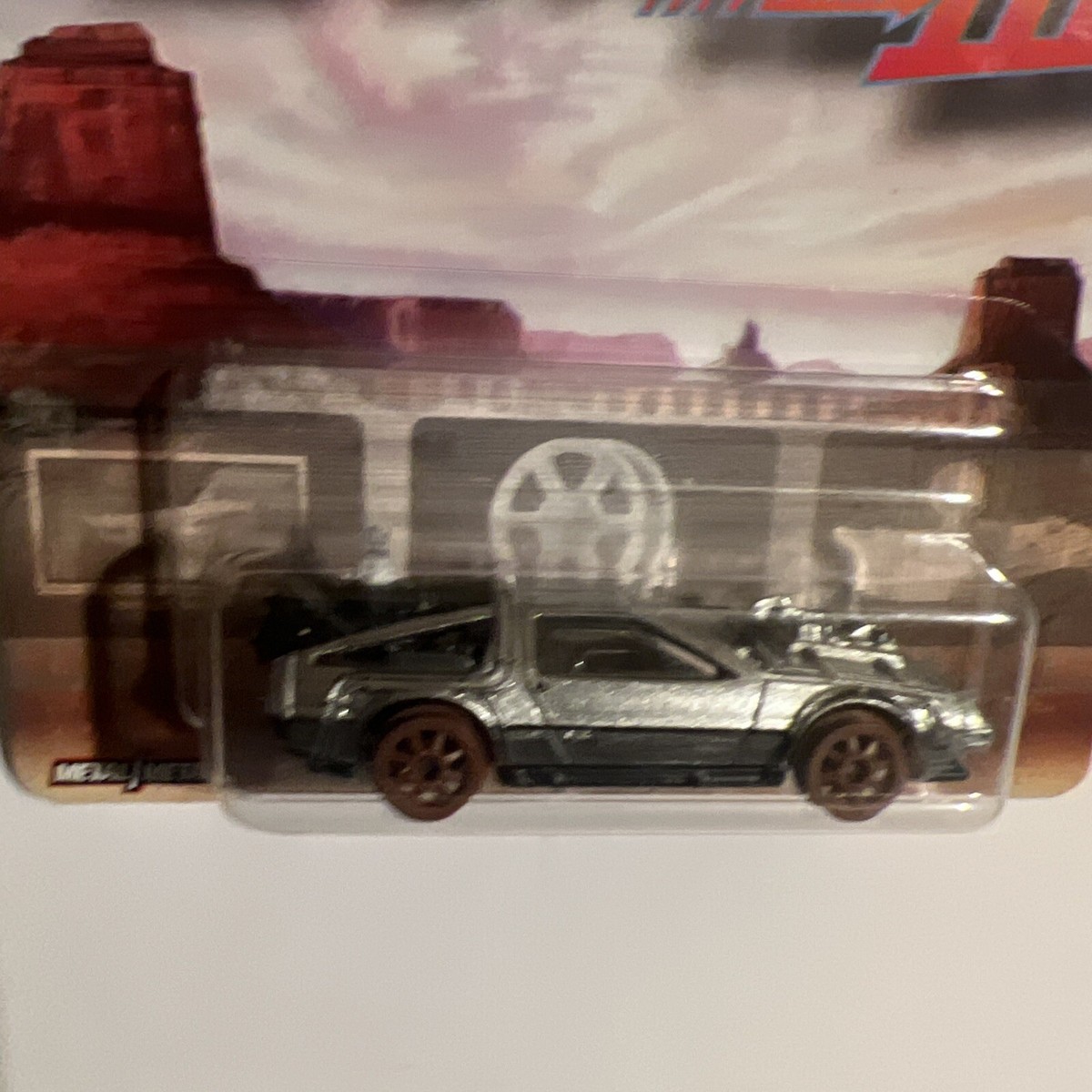 Hot Wheels Retro Premium Back to The Future III Delorean 1955