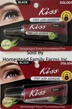 WOW 2 KISS Strip Lash Adhesive with Aloe BLACK DGLG04 