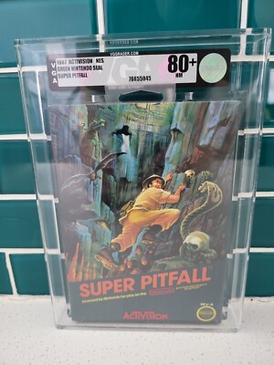 Super Pitfall NES (Round Seal) VGA 80+