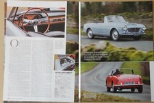 Original CSC 2022 mag article: FIAT-OSCA 1500S CABRIOLET vs ALFA ROMEO GIULIA