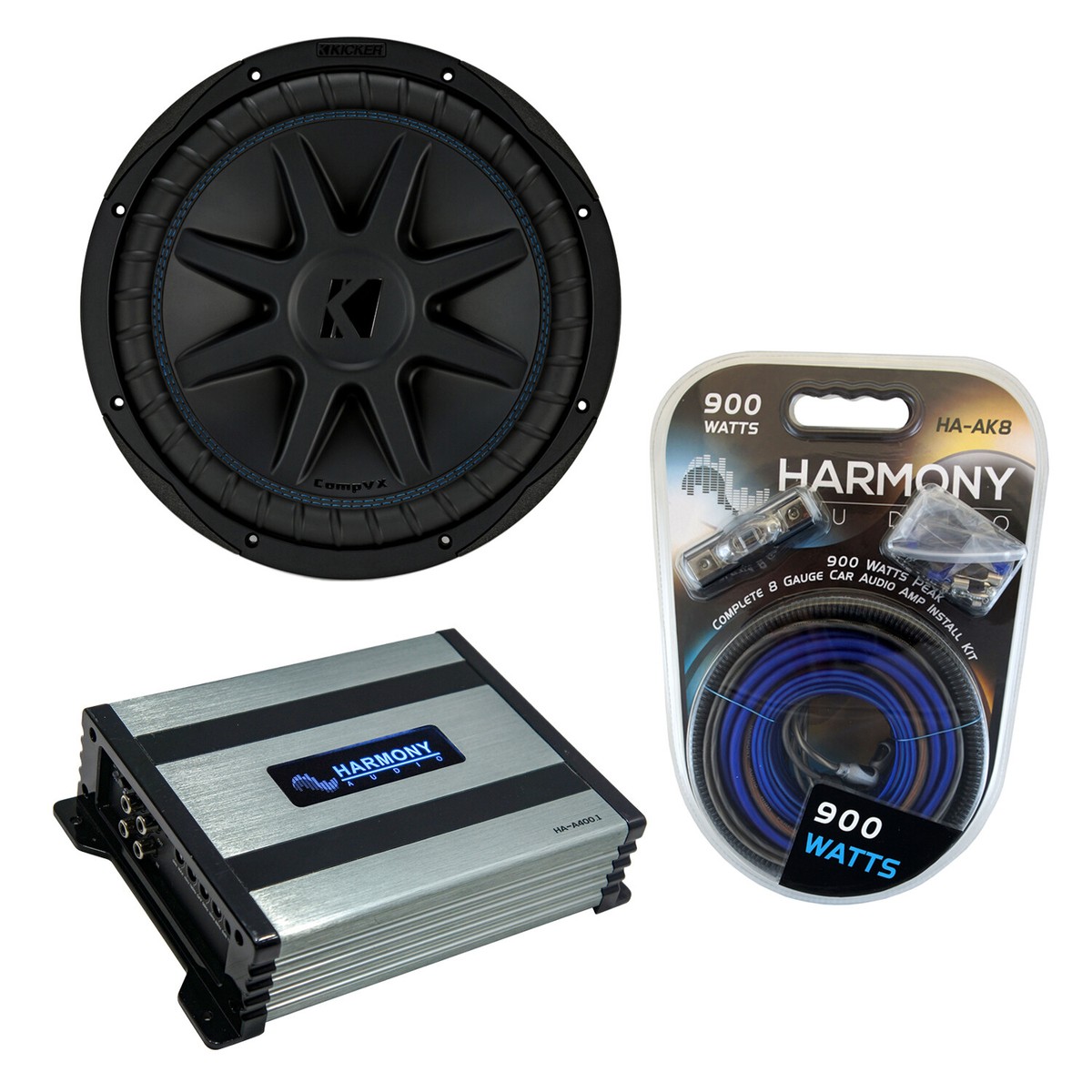 Kicker CVX12 Car Audio CompVX Subwoofer 12