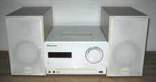 White Pioneer CD X-CM31DAB-W Stereo Receiver System - Micro CD - Very Good Cond