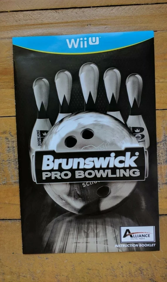 LIKE NEW ✹ Brunswick Pro Bowling ✹ Nintendo Wii U Game ✹ Complete CIB - Image 3 of 4