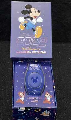 Disney Run Marathon Weeknd 2022 Mickey Mouse Magic Band LE  display picture 1