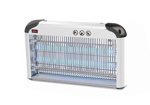 ZANZARIERA ELETTRICA LAMPADA ANTI ZANZARE LUCE UV INSETTCIDA CATTURA INSETTI - Foto 9 di 12