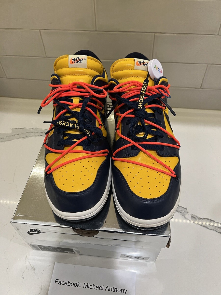 Size 15 - Nike Dunk Low x OFF-WHITE University Gold 2019 Size 15 - Nike Dunk Low x OFF-WHITE University Gold 2019