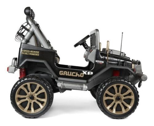 Peg Perego Auto elettrica Gaucho Xp 24V 8Ah (131x90cm) Nero IGOD0555 - Foto 3 di 4