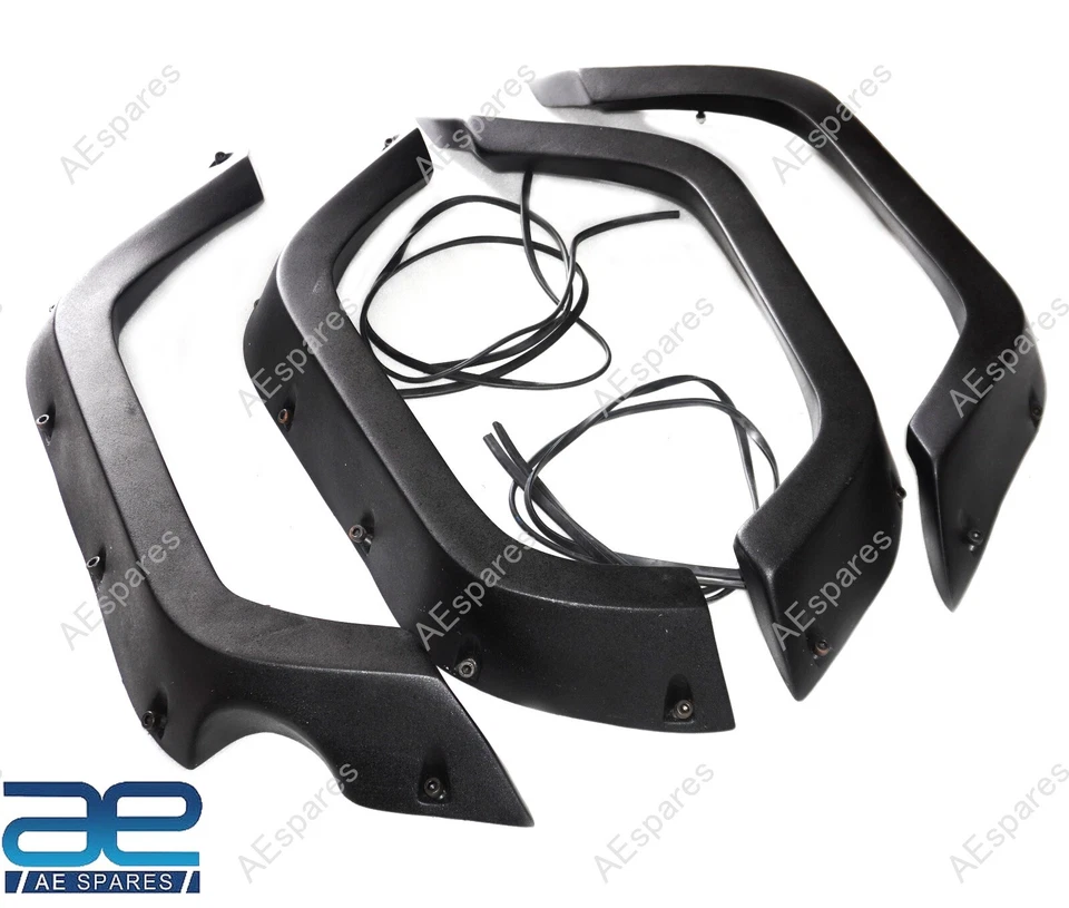 4x Para Suzuki Samurai SJ410 SJ413 Arcos Guardabarros Interior Llamaradas Cuadradas 5.5" Ecs Foto 2 de 4