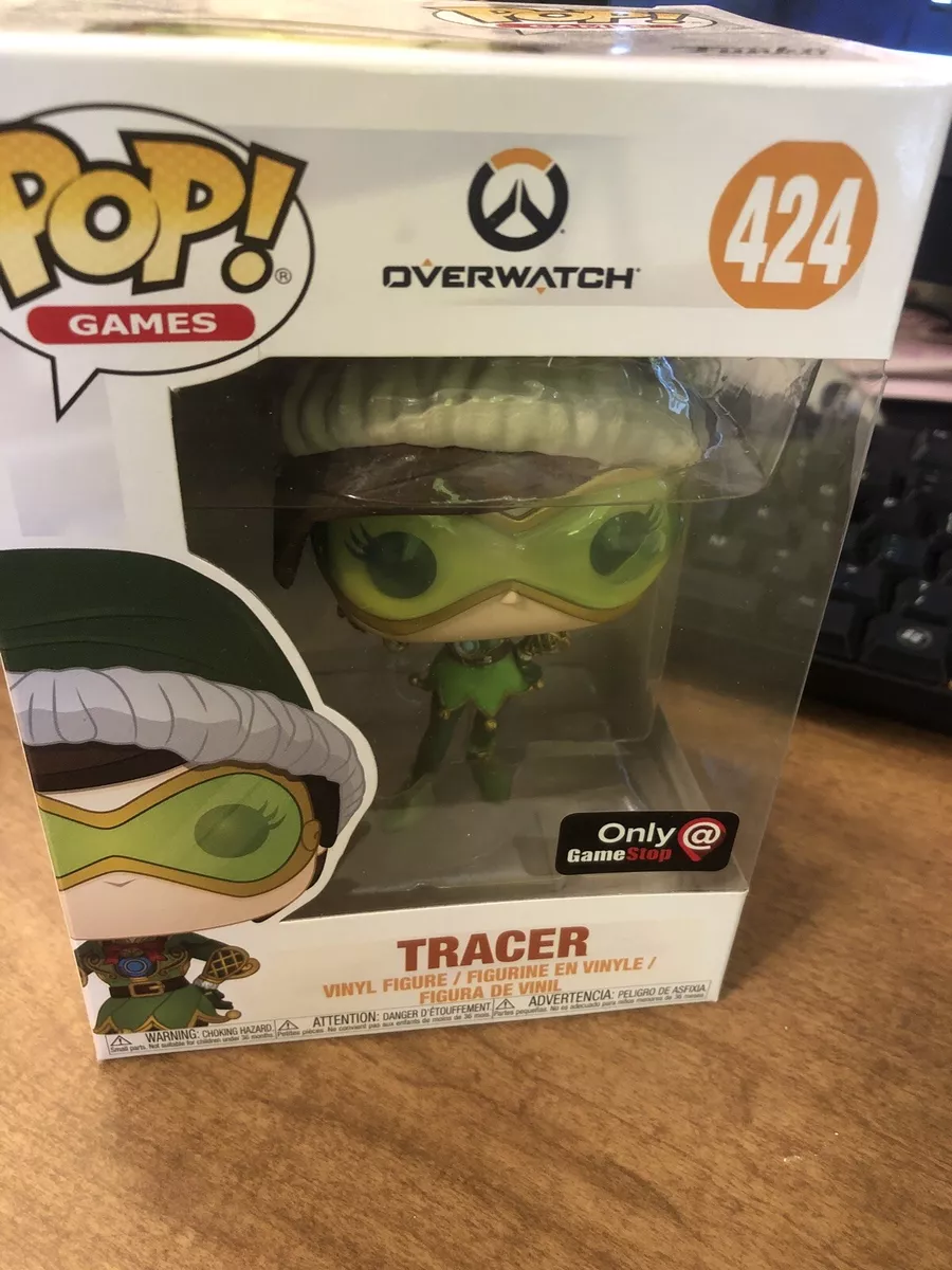 Funko Pop 424 - Tracer - Overwatch - Exclusivo GameStop