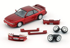 Bm Creations Nissan Silvia S13 - Metallic Red - Lhd 164 Diecast Car 64b0301