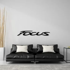 Badge for Ford Focus Steel Wall Decor Decoration Art MK1 MK2 MK3 Mk4 Rs St 170