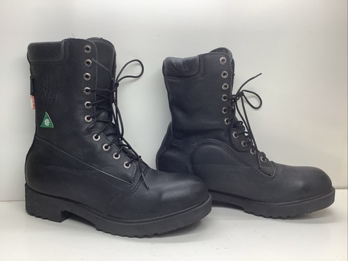 BOTAS NEGRAS ROVAK WORK PUNTERA DE ACERO GORE TEX PARA HOMBRE TALLA 9 3E - Imagen 3 de 10