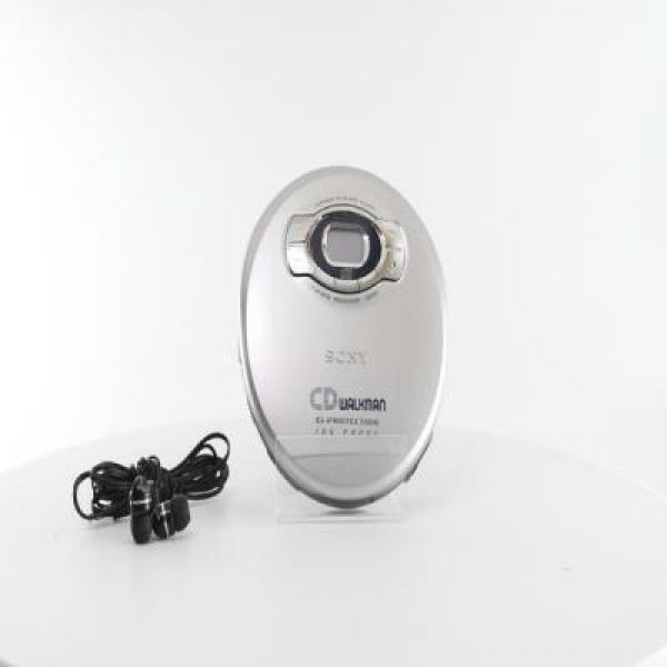 Sony Personal CD Player - Silver - Grade A (D-EJ615/SM) Klassiek stevig