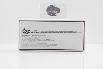 Chrono Trigger & Chrono Cross Orchestra Music Box set Limited