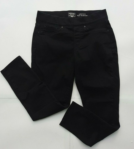 Levi Strauss \u0026 Co womens black slim fit 