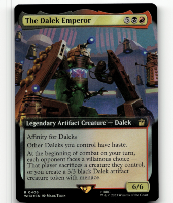 dalek card sleeves Ryker