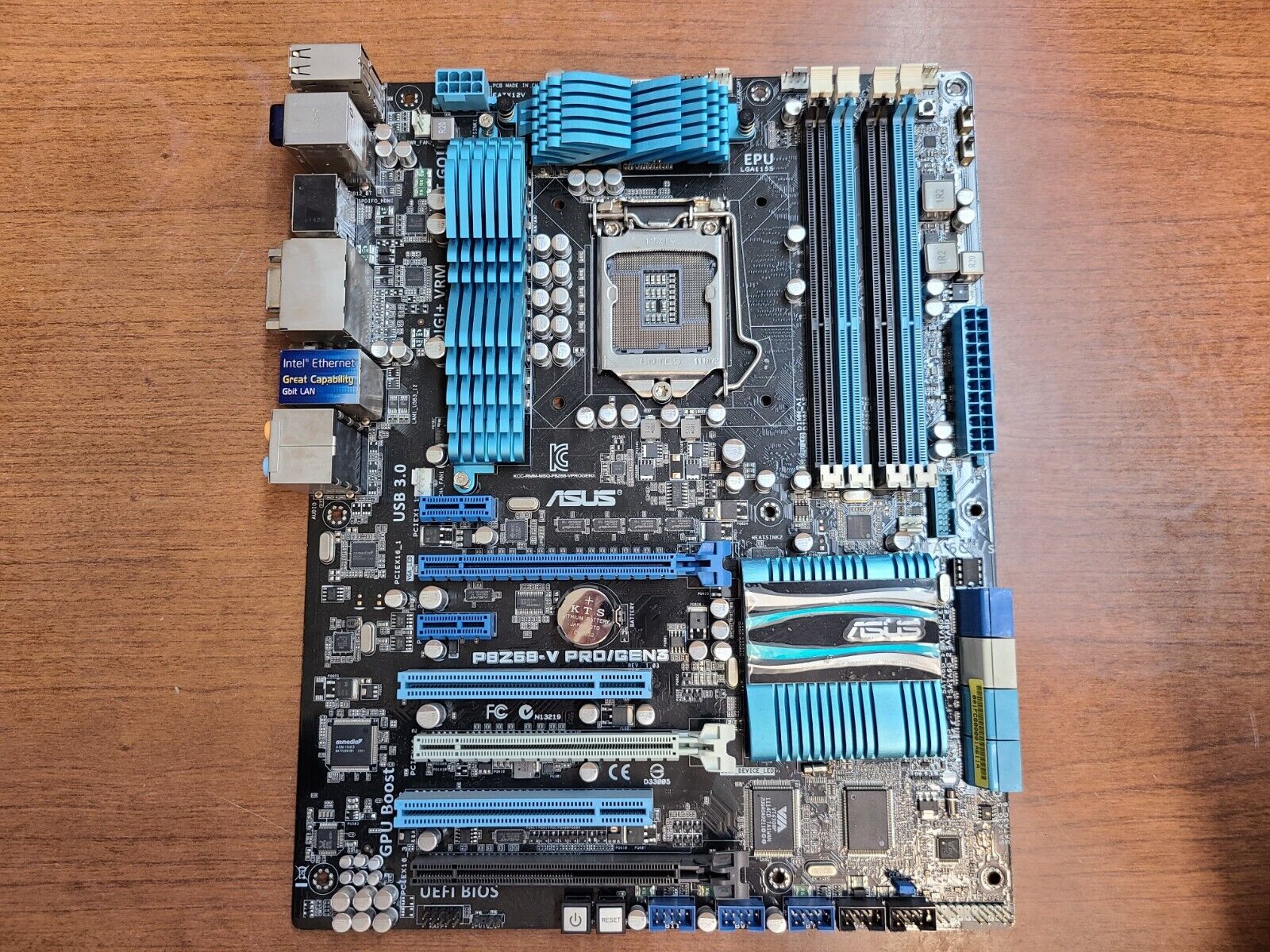 CARTE MÈRE OEM ASUS P8Z68-V PRO/GEN3 LGA 1155 INTEL ATX DDR3  90-MIBFIA-G0EAY00Z