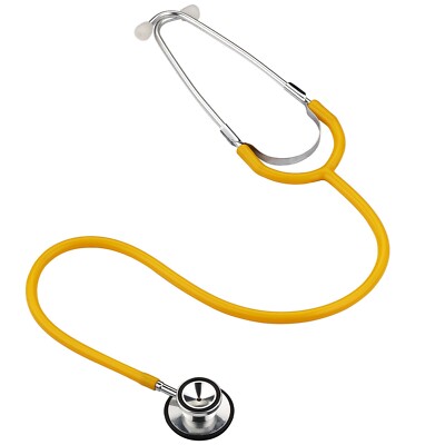 JEVOLVE 1PC Dual Head Aluminum Stethoscope for Adults, Ideal for Nurses, Doctors