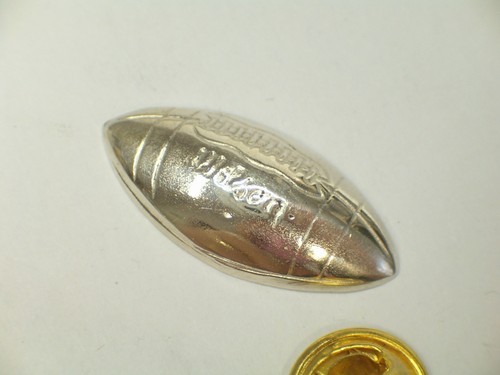 Ballon De Football: Broche De Veste ( Pins) en Argent 925 - Boule Ovale - Photo 1 sur 6