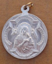 Medal Pielgrzyma - Nasza Pani od Nieustającej Pomocy - (AH32)