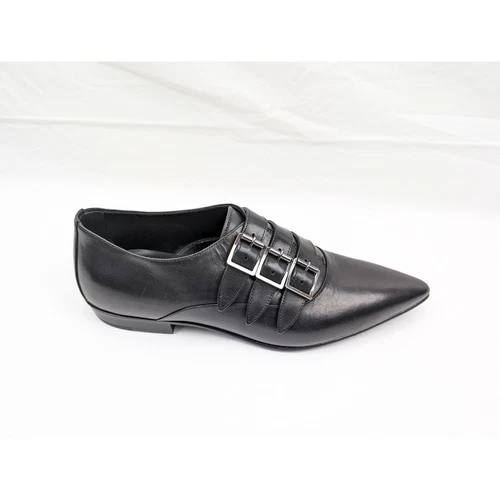 SAINT LAURENT (YSL) Scarpe derby Saint Laurent Paris Levine 15 colore nero nuove con etichette 45