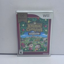 Animal Crossing: City Folk Nintendo Selects Wii Video Game NEW SEALED W/CASE