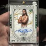 Josh Quinlan 2024 Topps Royalty UFC Rookie Relic Auto Green /5 # SS-JHQ
