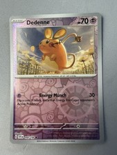 Pokemon TCG * Scarlet & Violet * 94/198 Dedenne REVERSE HOLO Common * FRESH PK