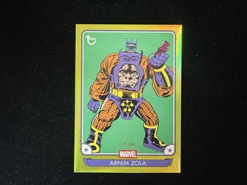 2026 Topps Marvel Brooklyn Collection Captain America #6 ARNIM ZOLA Yellow/99