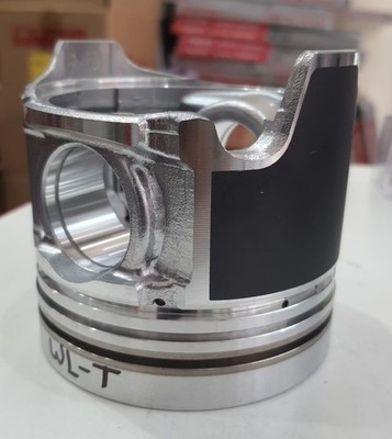 PISTON ASSY WLY8-11-SA0B MAZDA WL TURBO AL FIN GALLERY 4 PCS