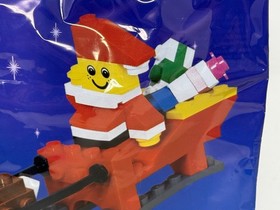 LEGO 40010 Santa Father Christmas with Sled Polybag - Sealed/New - Retired