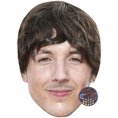 Oliver Sykes (Smile) Celebrity Mask, Flat Card Face, Fancy Dress Mask