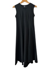 UNIQLO Theory Dry Stretch A-line Dress Black M Comfortable Fit