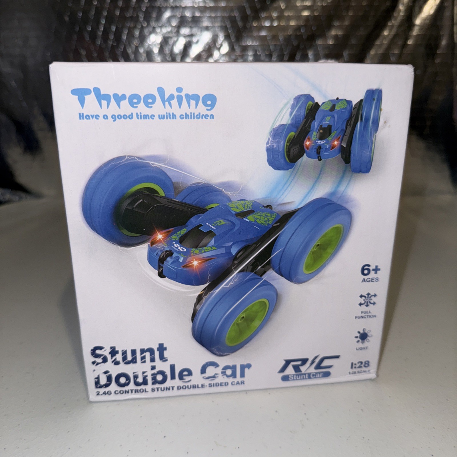 Remote Control Cars With Lights Double-sided Driving Indo