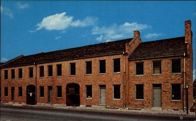 First Capitol Building St Charles Missouri vintage postcard w494