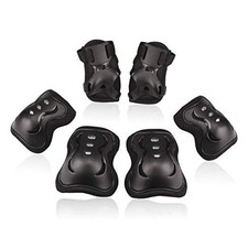 Kids/Youth Knee Pad Elbow Pads Guards Protective Gear Small 3-8 years Black